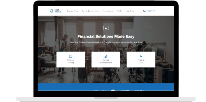 Seek Capital Website